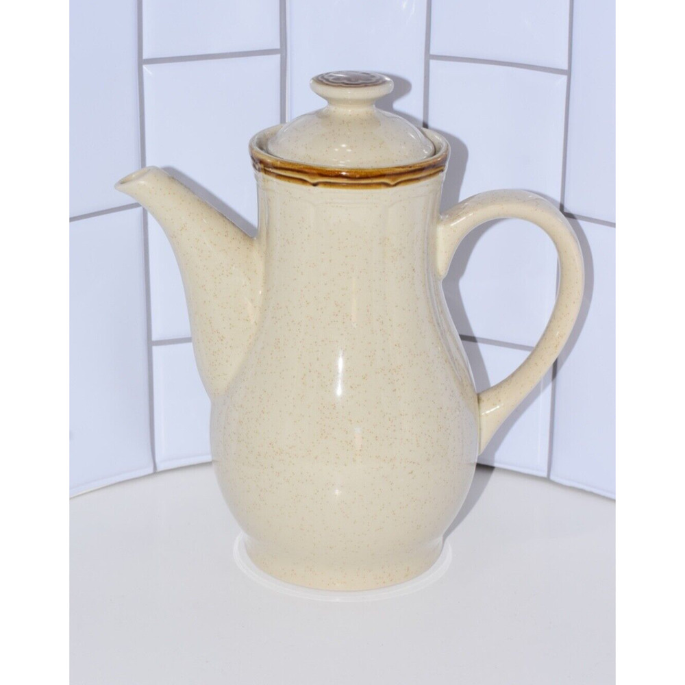 Crown Manor Desert Winds Stoneware Tea Pot Coffee Pot